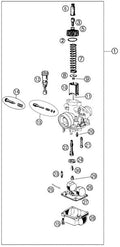 2026 Cobra CX50 SRx KING - CARBURETOR