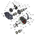 2026 Cobra CX50 SRx KING - ENGINE - CLUTCH & KICK LEVER
