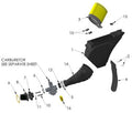 2023 Cobra CX50 SRx KING - AIRBOX & INLET SYSTEM