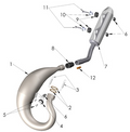 2022 Cobra CX50 SRx King - EXHAUST SYSTEM