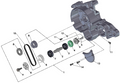 2025 Cobra CX50 SRx KING - ENGINE - WATER PUMP