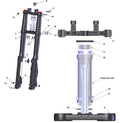 2026 Cobra CX50 SRx KING - FORKS & TRIPLE CLAMPS