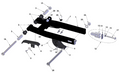 2023 Cobra CX50 JR - SWINGARM ASSEMBLY