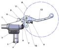 2024 Cobra CX65 - BRAKE - FRONT MASTER CYLINDER
