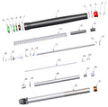 2026 Cobra CX5e - FORK - LEG ASSEMBLY - NON-BRAKE SIDE