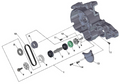 2020 Cobra CX50 P3 - ENGINE - WATER PUMP