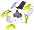 2022 Cobra CX50 P3 - BODYWORK - SEAT - TANK