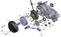 2020 Cobra CX65 - ENGINE - EXTERNAL PARTS LEFT SIDE