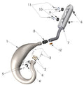 2026 Cobra CX50 SRx KING - EXHAUST SYSTEM