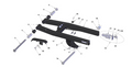 2022 Cobra CX50 SRX FWE - SWINGARM ASSEMBLY