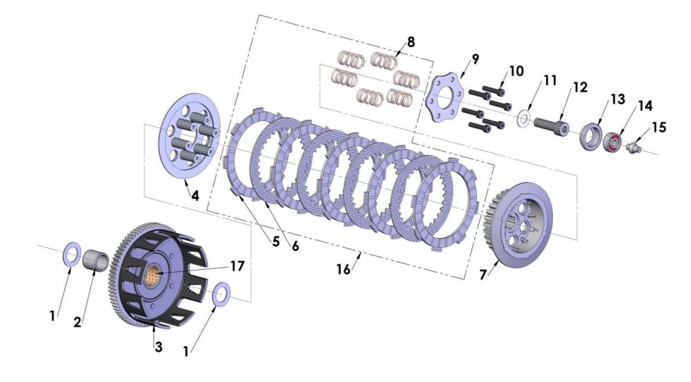 2018 Cobra CX65 -  ENGINE - CLUTCH