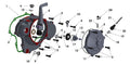 2020 Cobra CX65 - ENGINE - CLUTCH & KICK COVER