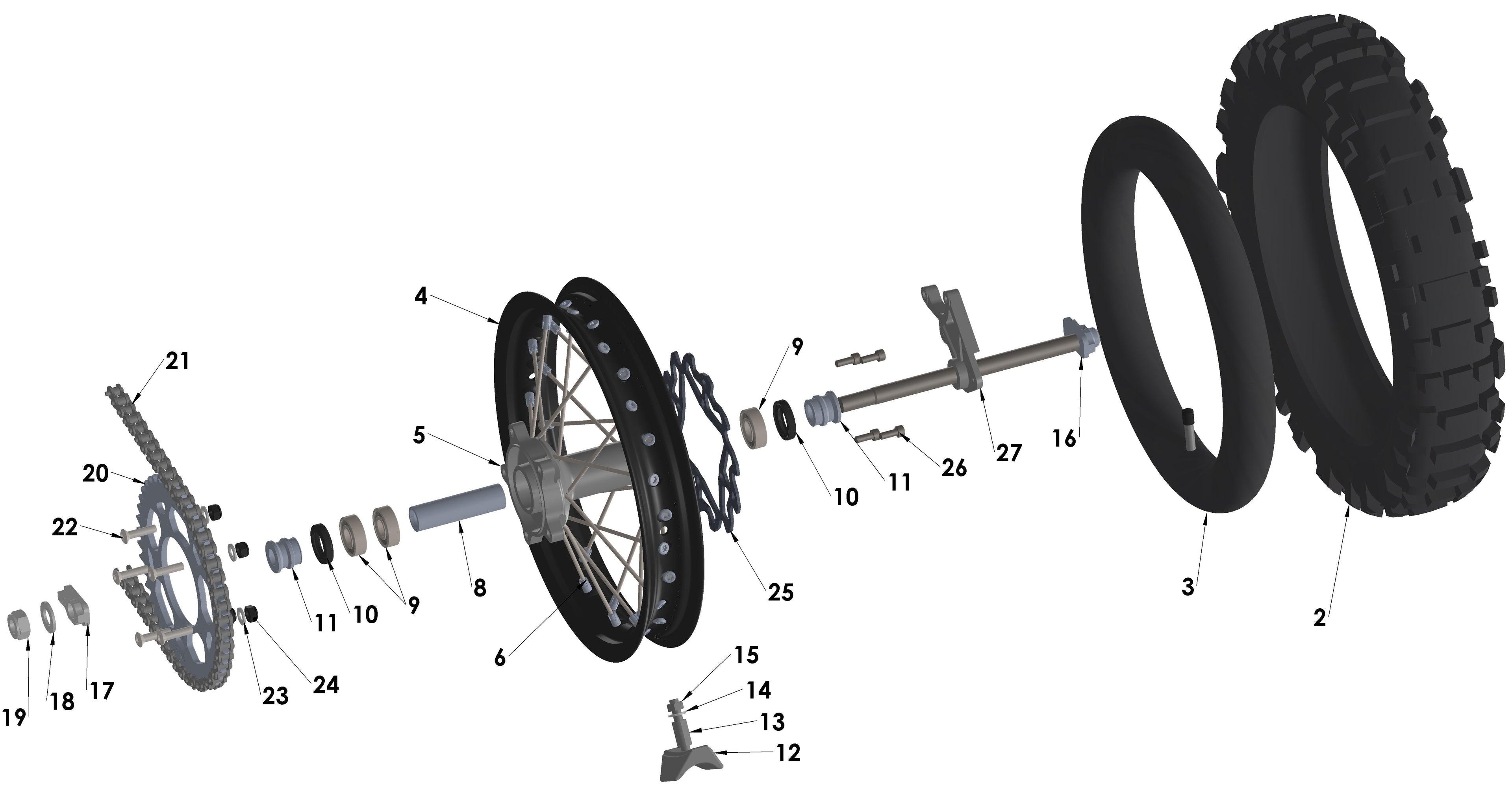 2018 Cobra CX65 - WHEEL - FRONT