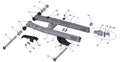 2020 Cobra CX50 KING - SWINGARM ASSEMBLY
