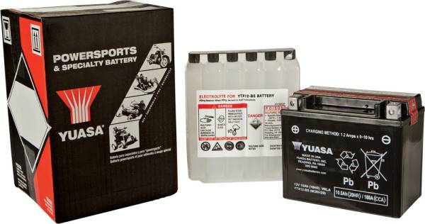 YUASA - BATTERY YTX12-BS MAINTENANCE FREE - Image 1