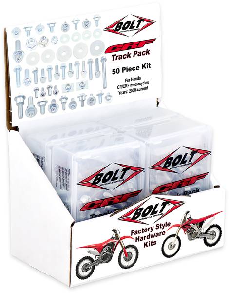 BOLT - CRF TRACK PACK 6/PK DISPLAY - Image 1