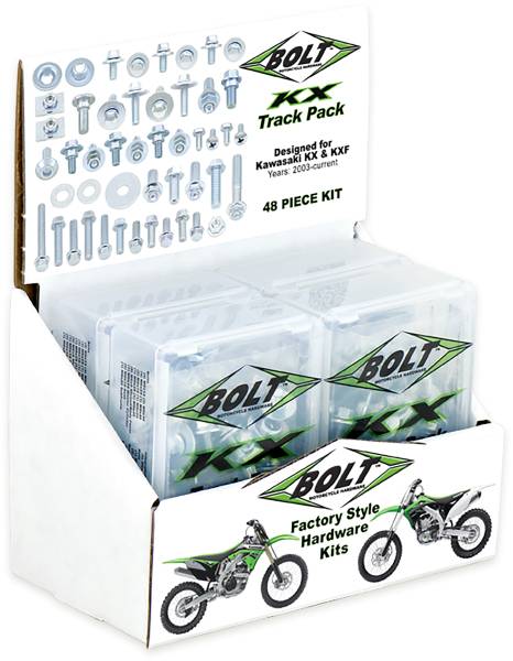 BOLT - KX TRACK PACK 6/PK DISPLAY - Image 1