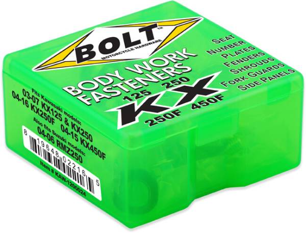 BOLT - FULL PLASTIC FASTENER KIT KX - Image 1