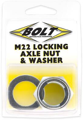 BOLT - LOCKING AXLE NUT 22MM - Image 1