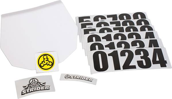 STRIDER - NUMBER PLATE KIT REPLACEMENT - Image 1