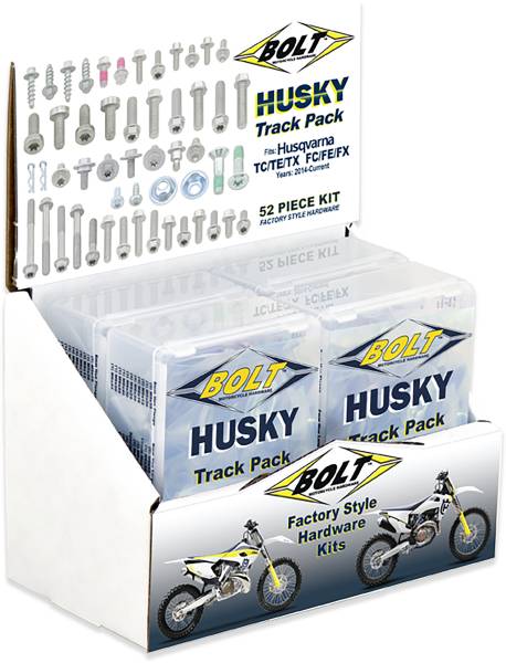 BOLT - POP DISPLAY TRACK PACK HUS 6/PK - Image 1