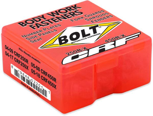 BOLT - FULL PLASTIC FASTENER KIT HON - Image 1