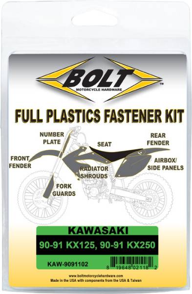 BOLT - FULL PLASTIC FASTENER KAW - Image 1