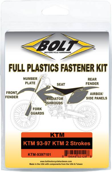 BOLT - FULL PLASTIC FASTENER KTM - Image 1