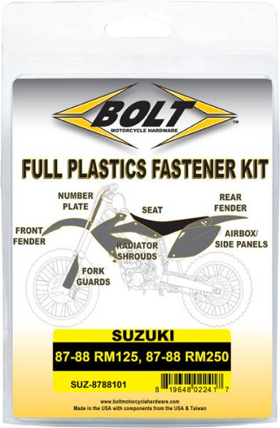 BOLT - FULL PLASTIC FASTENER SUZ - Image 1