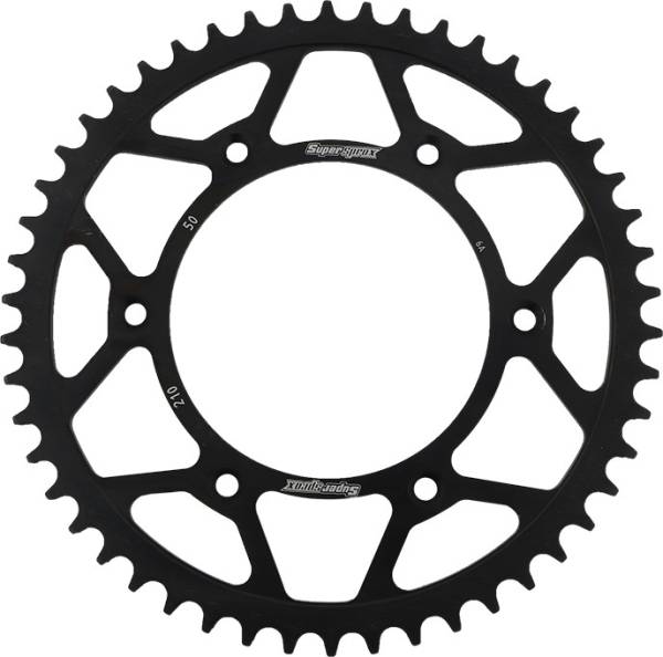 SUPERSPROX - REAR SPROCKET STEEL 50T-520 BLK HON - Image 1