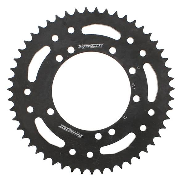 SUPERSPROX - REAR SPROCKET STEEL 51T-420 BLK KAW - Image 1