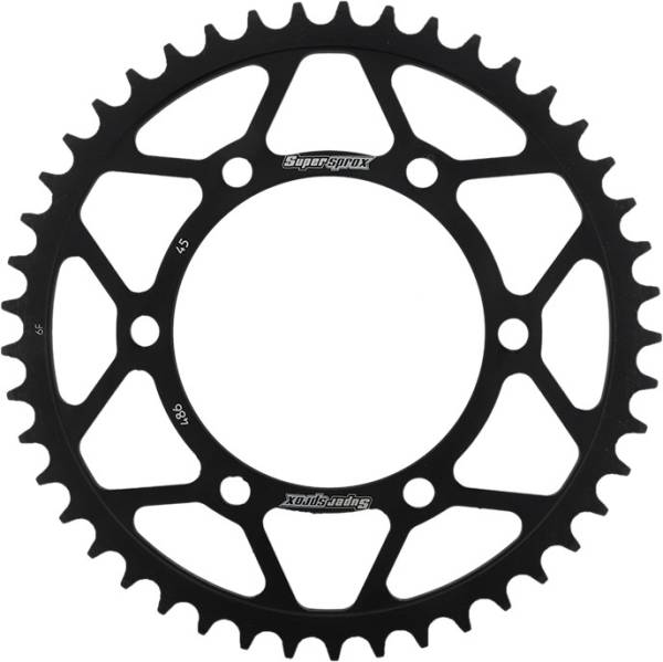 SUPERSPROX - REAR SPROCKET STEEL 45T-520 BLK KAW - Image 1