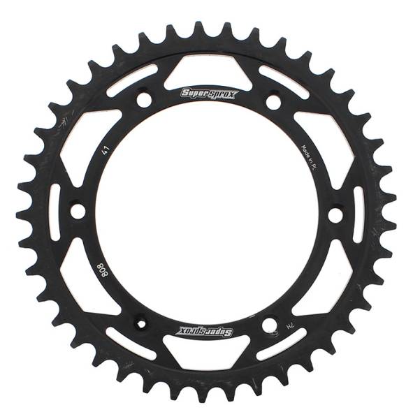 SUPERSPROX - REAR SPROCKET STEEL 41T-520 BLK SUZ - Image 1