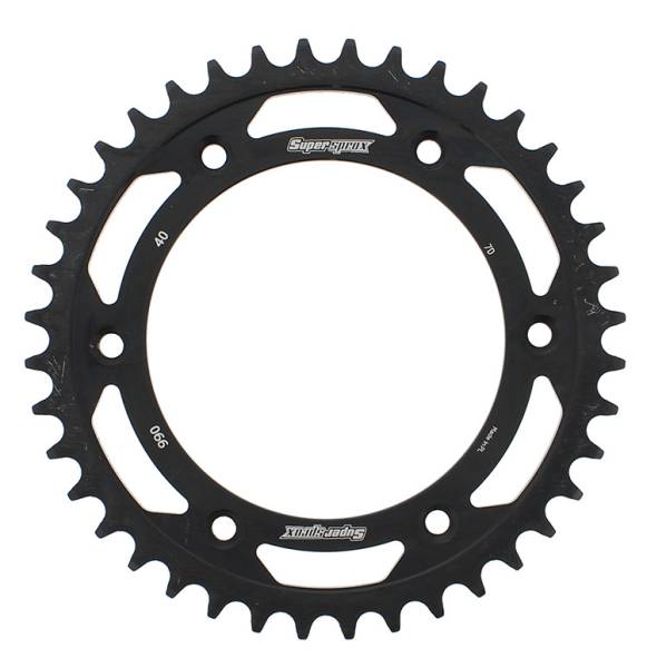 SUPERSPROX - REAR SPROCKET STEEL 40T-520 BLK HUS/HUSQ/KTM - Image 1