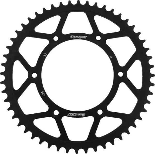 SUPERSPROX - REAR SPROCKET STEEL 52T-520 BLK HUS/HUSQ/KTM - Image 1