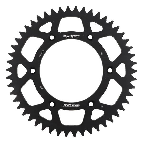 SUPERSPROX - REAR SPROCKET ALUMINUM 50T-520 BLK HON - Image 1