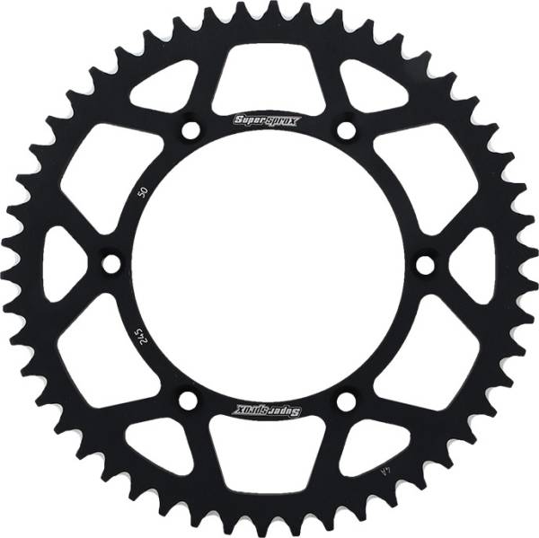 SUPERSPROX - REAR SPROCKET ALUMINUM 50T-520 BLK YAM - Image 1