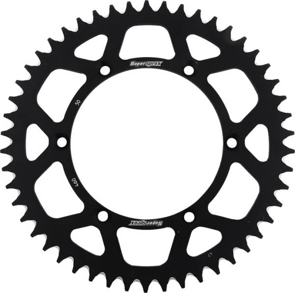 SUPERSPROX - REAR SPROCKET ALUMINUM 50T-520 BLK KAW - Image 1