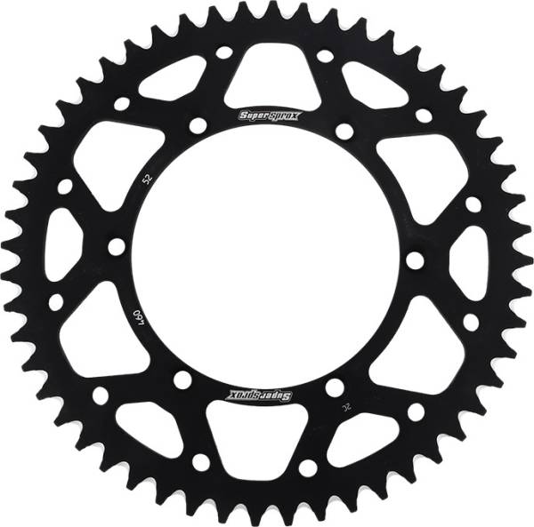 SUPERSPROX - REAR SPROCKET ALUMINUM 52T-520 BLK KAW - Image 1