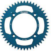 SUPERSPROX - REAR SPROCKET ALUMINUM 48T-420 BLU YAM - Image 1