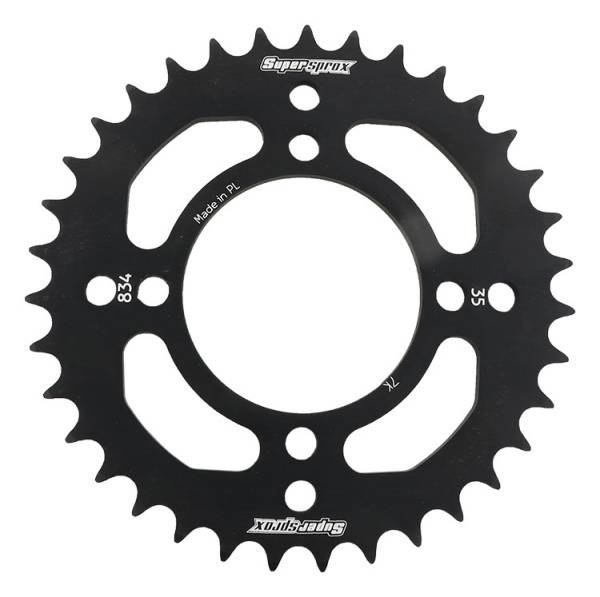 SUPERSPROX - REAR SPROCKET ALUMINUM 35T-420 BLK YAM - Image 1