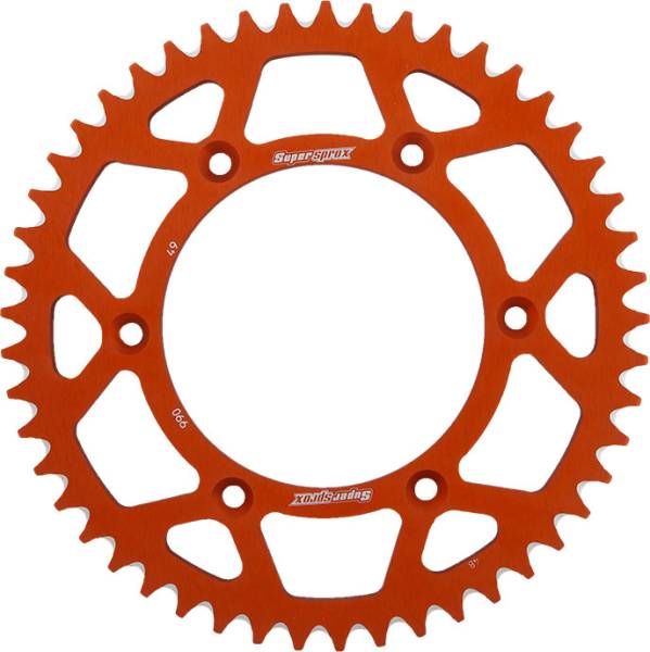 SUPERSPROX - REAR SPROCKET ALUMINUM 49T-520 ORG HUSQ/KTM - Image 1