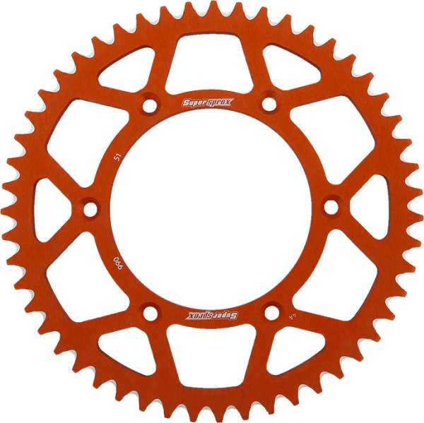 SUPERSPROX - REAR SPROCKET ALUMINUM 51T-520 ORG HUSQ/KTM - Image 1