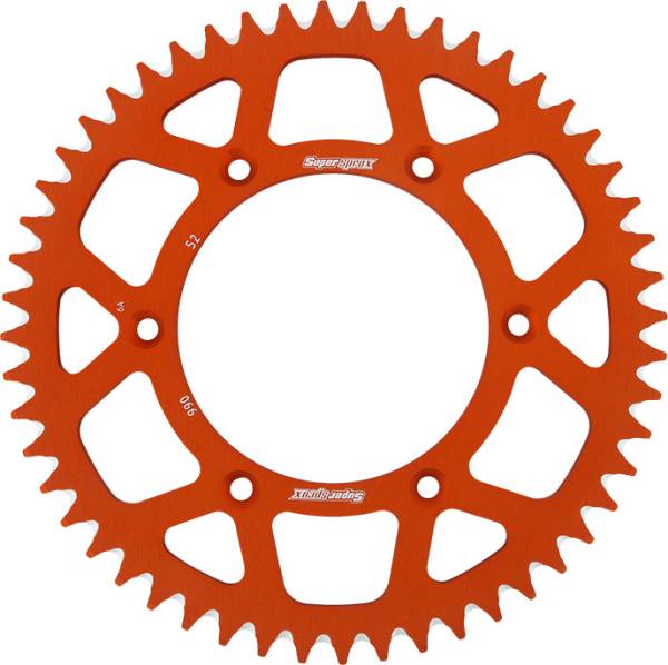 SUPERSPROX - REAR SPROCKET ALUMINUM 52T-520 ORG HUS/HUSQ/KTM - Image 1