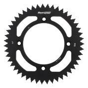 SUPERSPROX - REAR SPROCKET ALUMINUM 47T-420 BLK SUZ/YAM - Image 1