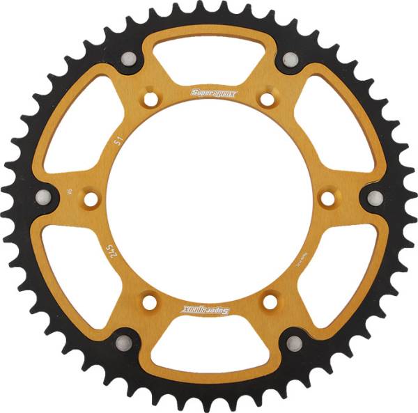 SUPERSPROX - REAR STEALTH SPROCKET ALU/STL 51T-520 GLD YAM - Image 1