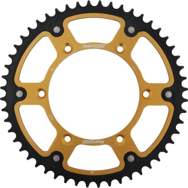 SUPERSPROX - REAR STEALTH SPROCKET ALU/STL 52T-520 GLD YAM - Image 1