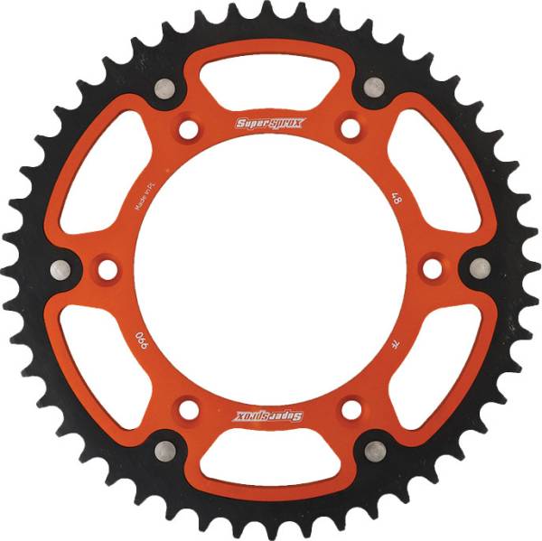 SUPERSPROX - REAR STEALTH SPROCKET ALU/STL 48T-520 ORG HUS/HUSQ/KTM - Image 1