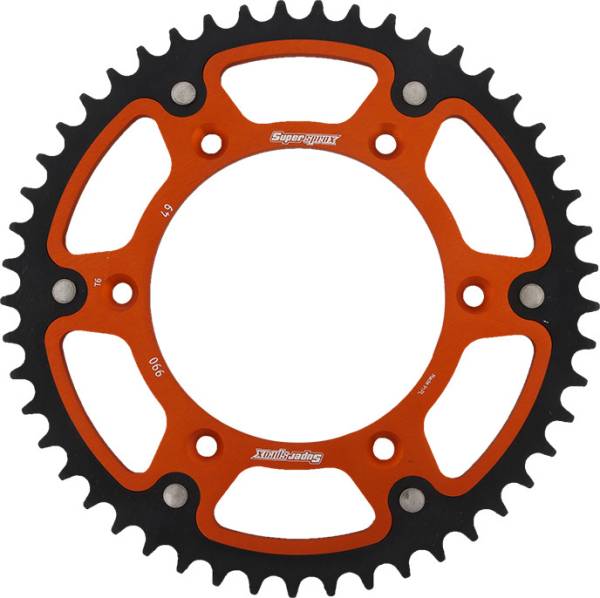 SUPERSPROX - REAR STEALTH SPROCKET ALU/STL 49T-520 ORG HUSQ/KTM - Image 1