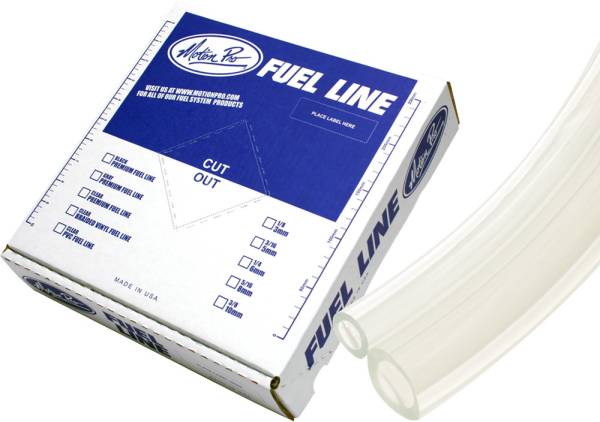 MOTION PRO - PREMIUM FUEL LINE CLEAR 3/16"X25' - Image 1